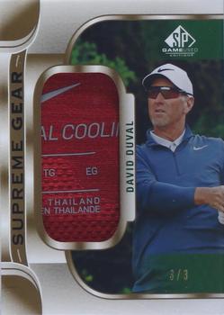 2021 SP Game Used - Supreme Gear #SGS-DD David Duval Front
