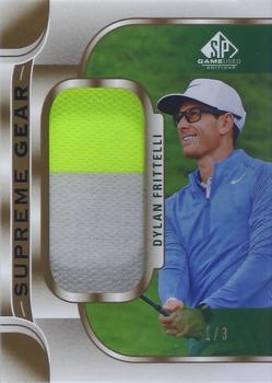 2021 SP Game Used - Supreme Gear #SGS-DF Dylan Frittelli Front