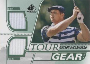 2021 SP Game Used - Tour Gear Green #TG-BD Bryson DeChambeau Front