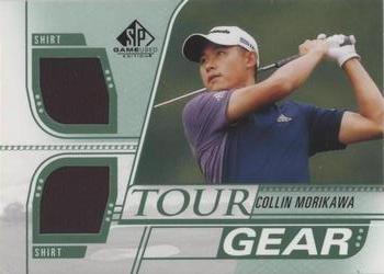 2021 SP Game Used - Tour Gear Green #TG-CM Collin Morikawa Front