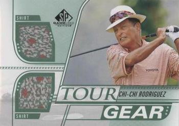 2021 SP Game Used - Tour Gear Green #TG-CR Chi-Chi Rodriguez Front