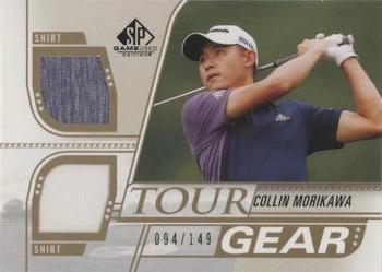 2021 SP Game Used - Tour Gear Gold #TG-CM Collin Morikawa Front