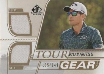 2021 SP Game Used - Tour Gear Gold #TG-DF Dylan Frittelli Front