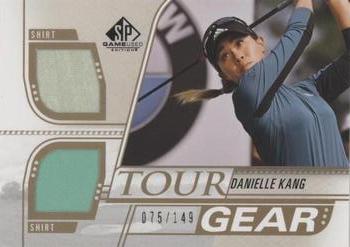 2021 SP Game Used - Tour Gear Gold #TG-DK Danielle Kang Front