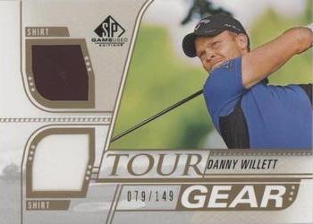 2021 SP Game Used - Tour Gear Gold #TG-DW Danny Willett Front