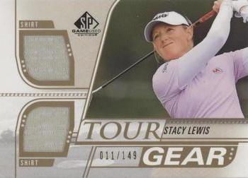 2021 SP Game Used - Tour Gear Gold #TG-SL Stacy Lewis Front