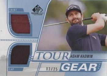 2021 SP Game Used - Tour Gear Blue #TG-AH Adam Hadwin Front