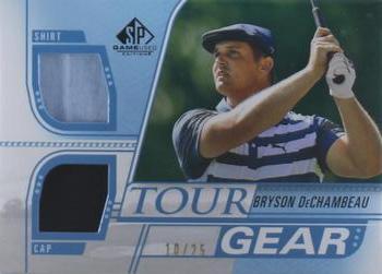 2021 SP Game Used - Tour Gear Blue #TG-BD Bryson DeChambeau Front