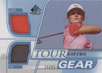 2021 SP Game Used - Tour Gear Blue #TG-BO Blair O'Neal Front