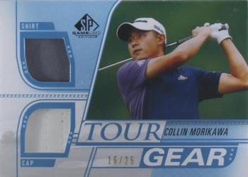 2021 SP Game Used - Tour Gear Blue #TG-CM Collin Morikawa Front