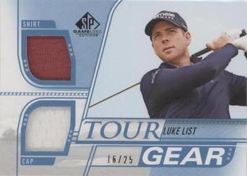 2021 SP Game Used - Tour Gear Blue #TG-LL Luke List Front