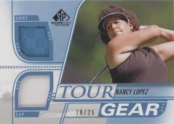 2021 SP Game Used - Tour Gear Blue #TG-NL Nancy Lopez Front