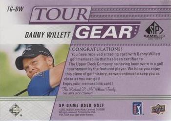 2021 SP Game Used - Tour Gear Purple #TG-DW Danny Willett Back