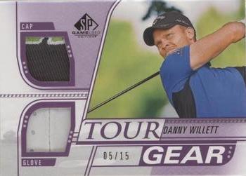 2021 SP Game Used - Tour Gear Purple #TG-DW Danny Willett Front