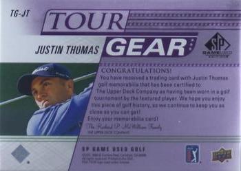 2021 SP Game Used - Tour Gear Purple #TG-JT Justin Thomas Back