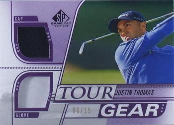 2021 SP Game Used - Tour Gear Purple #TG-JT Justin Thomas Front
