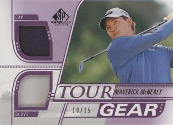 2021 SP Game Used - Tour Gear Purple #TG-MM Maverick McNealy Front