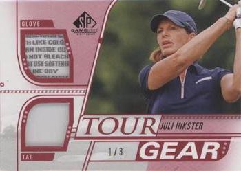 2021 SP Game Used - Tour Gear Red #TG-JI Juli Inkster Front