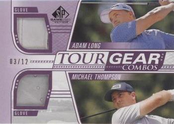 2021 SP Game Used - Tour Gear Combos Purple #TG2-LT Adam Long / Michael Thompson Front