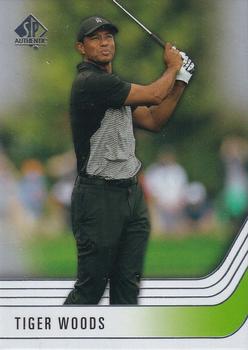 2021 SP Authentic #1 Tiger Woods Front