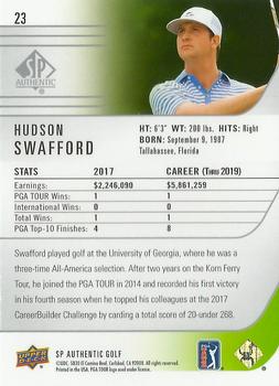 2021 SP Authentic #23 Hudson Swafford Back