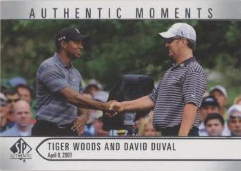 2021 SP Authentic #66 Tiger Woods / David Duval Front