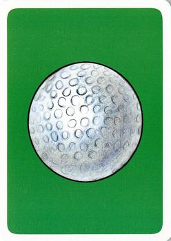 2005 Hero Decks Golf Heroes Playing Cards #4♣ Darren Clarke Back