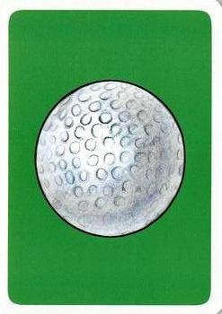 2005 Hero Decks Golf Heroes Playing Cards #6♣ Padraig Harrington Back