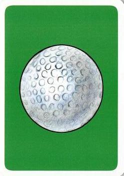 2005 Hero Decks Golf Heroes Playing Cards #9♦ Jim Furyk Back