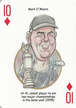 2005 Hero Decks Golf Heroes Playing Cards #10♦ Mark O'Meara Front