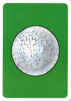 2005 Hero Decks Golf Heroes Playing Cards #5♥ Ben Crenshaw Back