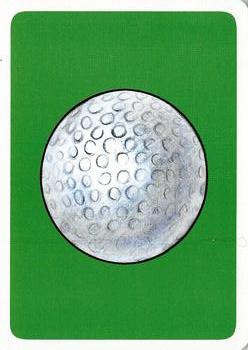 2005 Hero Decks Golf Heroes Playing Cards #8♥ Ray Floyd Back