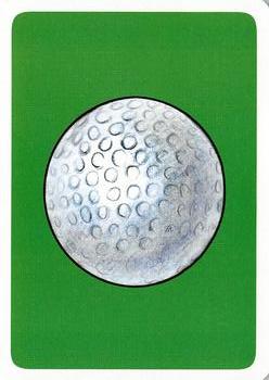 2005 Hero Decks Golf Heroes Playing Cards #9♥ Seve Ballesteros Back