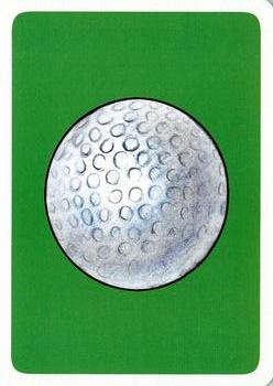 2005 Hero Decks Golf Heroes Playing Cards #Q♥ Nancy Lopez Back