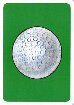 2005 Hero Decks Golf Heroes Playing Cards #6♠ Bobby Jones Back
