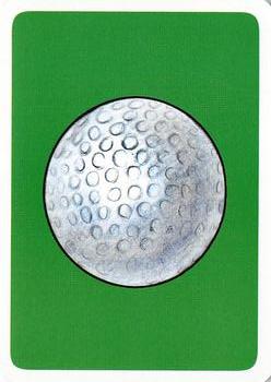 2005 Hero Decks Golf Heroes Playing Cards #9♠ Walter Hagen Back