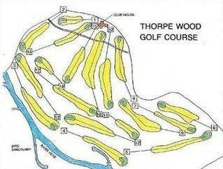 1993 C. Britton Publishing Golf Courses of the British Isles #3 Thorpe Wood Golf Club, Cambridgeshire Front