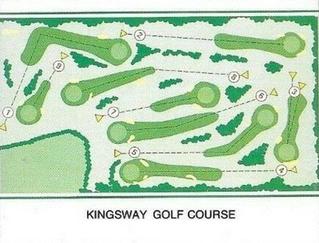1993 C. Britton Publishing Golf Courses of the British Isles #12 Kingsway Golf Centre, Hertfordshire Front