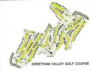1993 C. Britton Publishing Golf Courses of the British Isles #14 Greetham Valley Golf Club, Leicestershire Front
