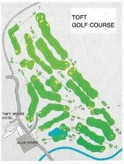 1993 C. Britton Publishing Golf Courses of the British Isles #21 Toft Hotel Golf Club, Lincolnshire Front