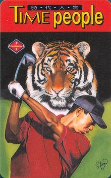 1997 Cardwon Promo (Unlicensed) #NNO Tiger Woods Front