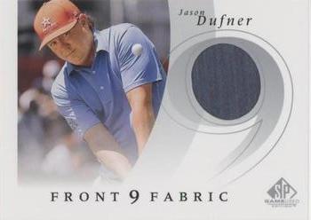 2021 SP Game Used - 2002 Retro Front 9 Fabrics Achievements #RF9-JD Jason Dufner Front