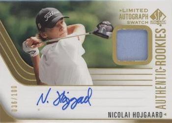 2021 SP Authentic - Limited #89 Nicolai Hojgaard Front
