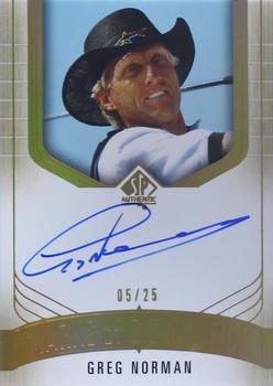 2021 SP Authentic - Marks of Distinction #MD-GN Greg Norman Front