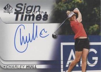 2021 SP Authentic - Sign of the Times #SOTT-CH Charley Hull Front