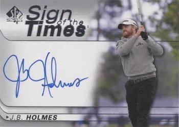 2021 SP Authentic - Sign of the Times #SOTT-JH J.B. Holmes Front