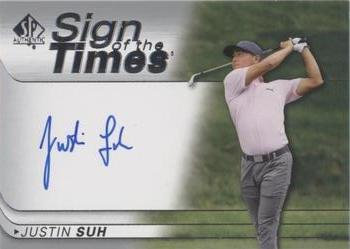 2021 SP Authentic - Sign of the Times #SOTT-JS Justin Suh Front
