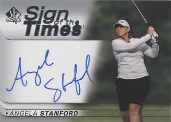 2021 SP Authentic - Sign of the Times #SOTT-ST Angela Stanford Front