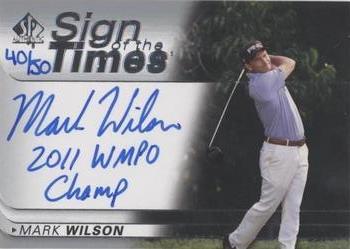 2021 SP Authentic - Sign of the Times Inscriptions #SOTT-MW Mark Wilson Front