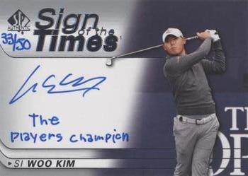 2021 SP Authentic - Sign of the Times Inscriptions #SOTT-SK Si Woo Kim Front